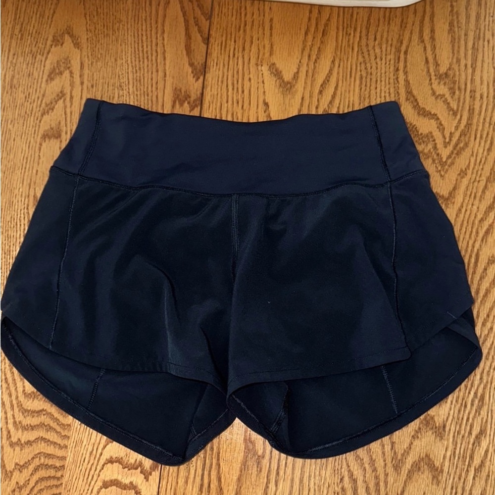 Women's navy lululemon Shorts